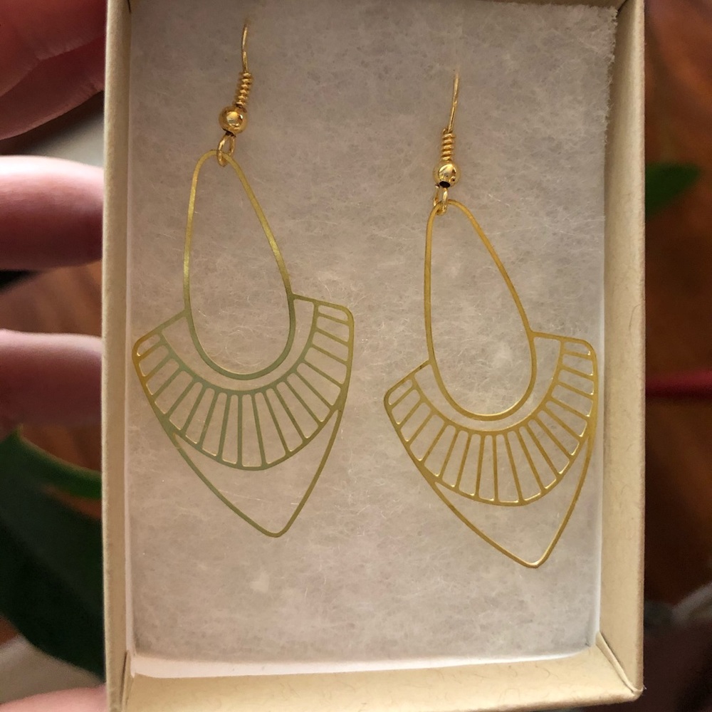 Brass Earrings